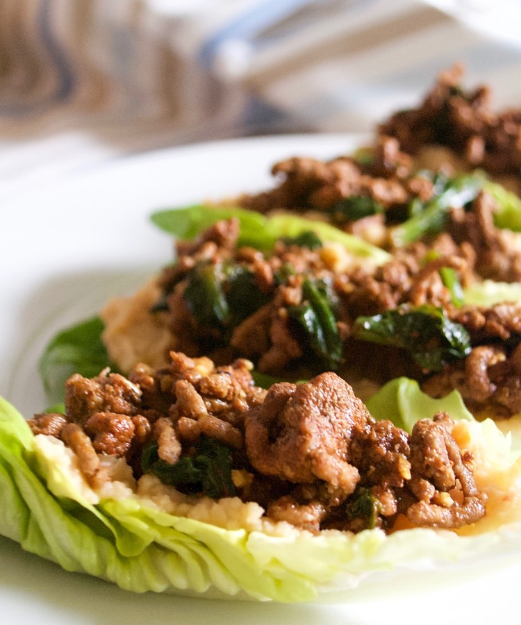 Spicy Beef Lettuce Cups