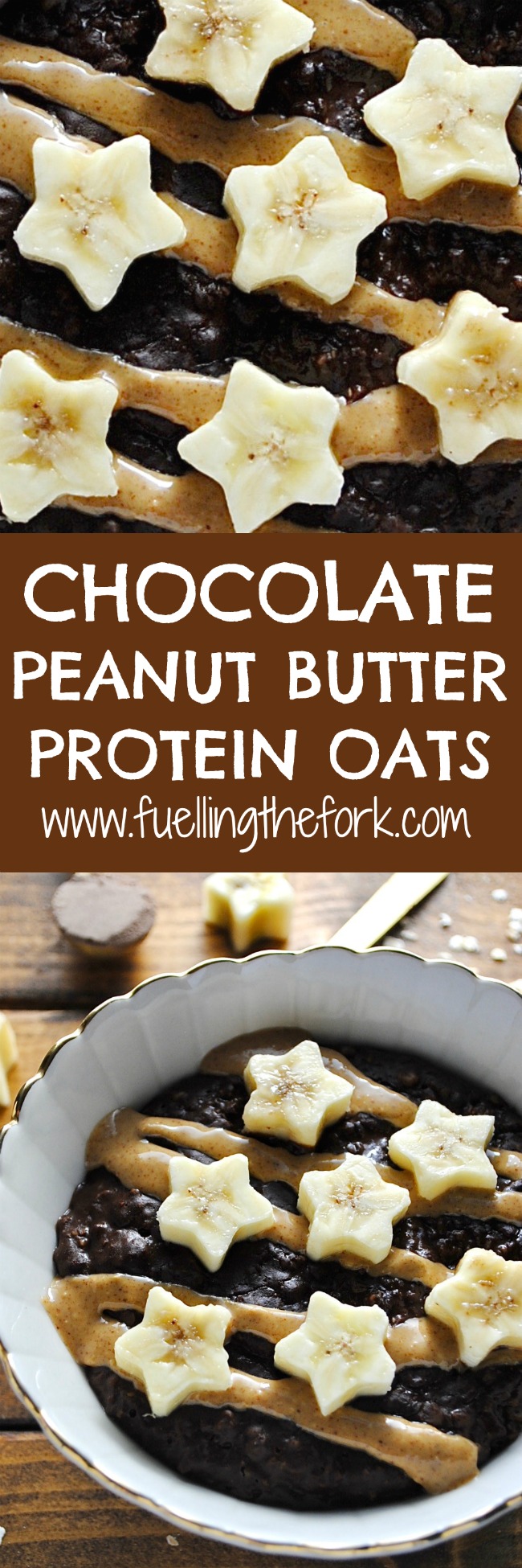 Chocolate Peanut Butter Protein Oats
